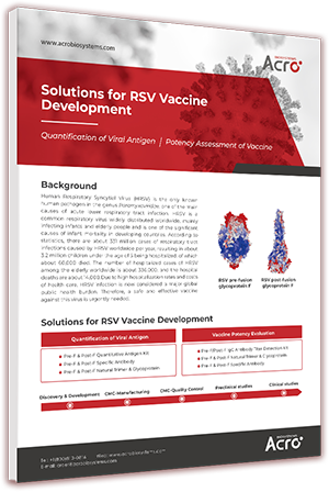 Solutions for RSV vaccine and drug development
