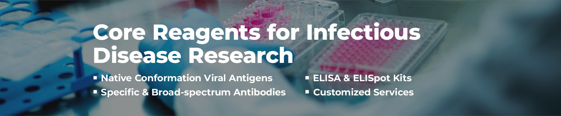 Core reagents for infectious disease research