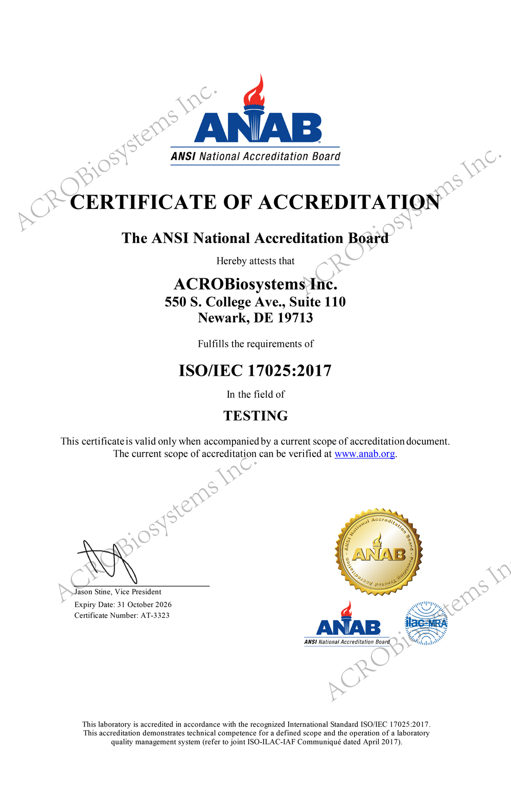 ISO/IEC 17025
